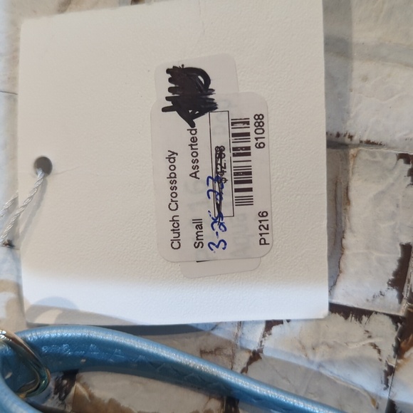 Caroline Hill  Aqua blue Clutch body bag - Picture 12 of 12